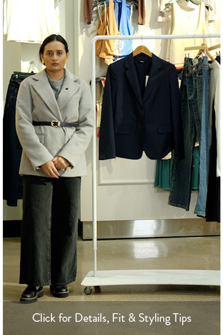 Carissa Good Wool Blazer video