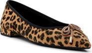 Birdies Goldfinch Genuine Calf Hair Pointed Toe Flat