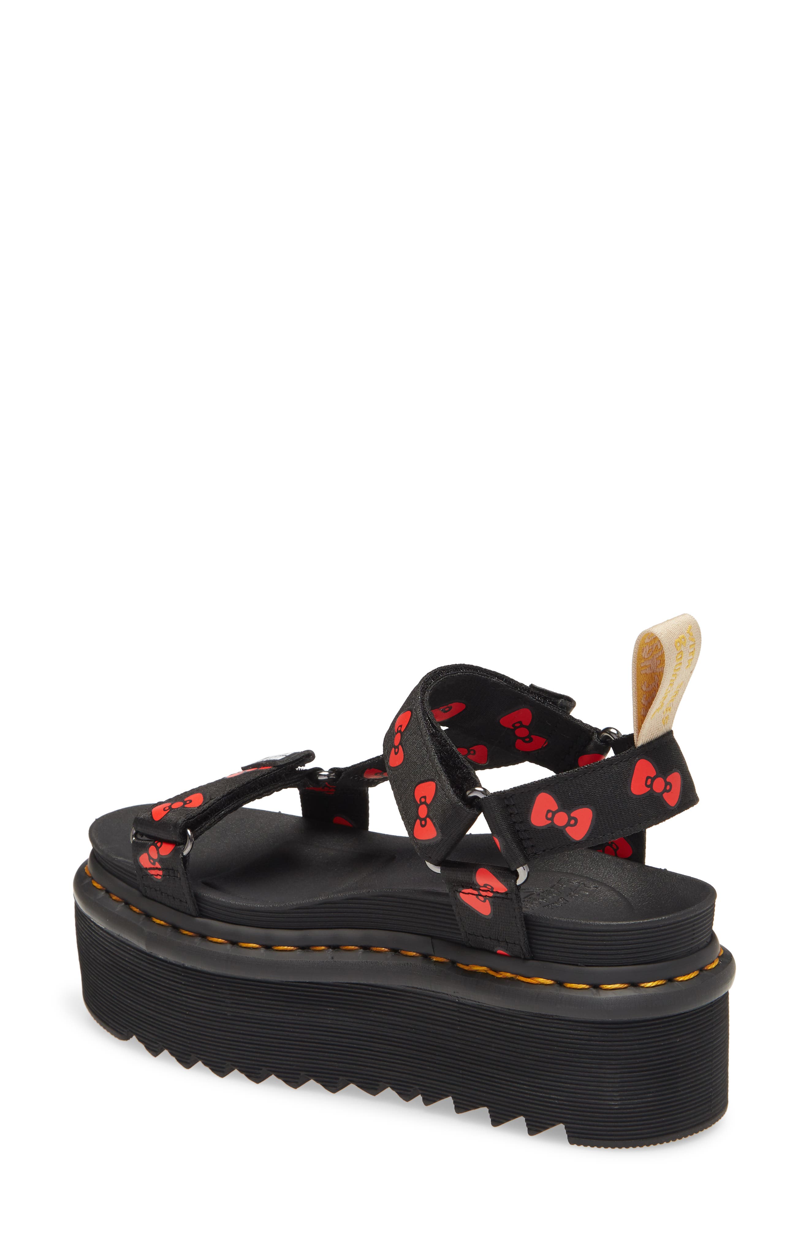 Dr. Martens x Hello Kitty Platform Sandal, Alternate, color, 