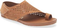 Pedro Garcia <p>Valisa Leather Slide Sandal (Women) </p>