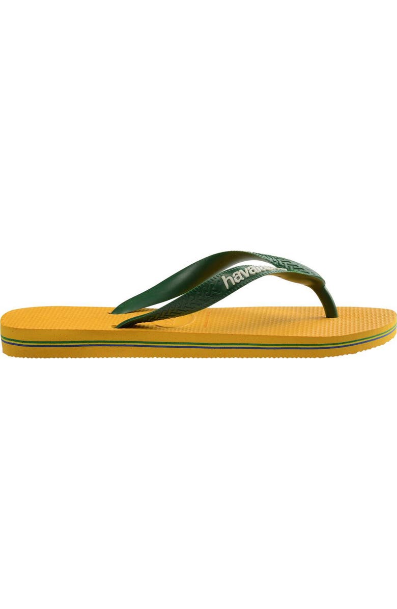 Havaianas Brazil Logo Flip Flop, Alternate, color,