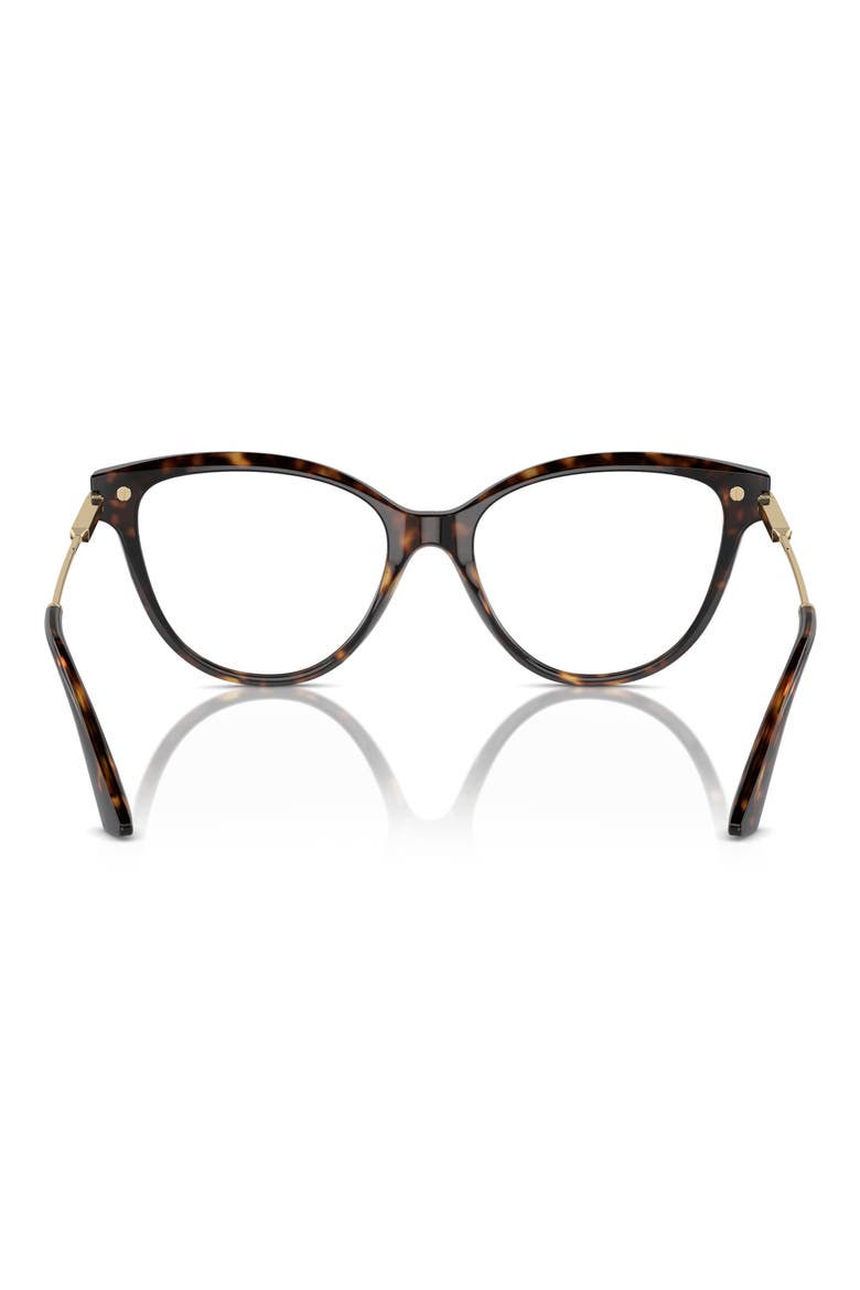 52mm Cat Eye Optical Glasses, Alternate, color, HAVANA / DEMO LENS