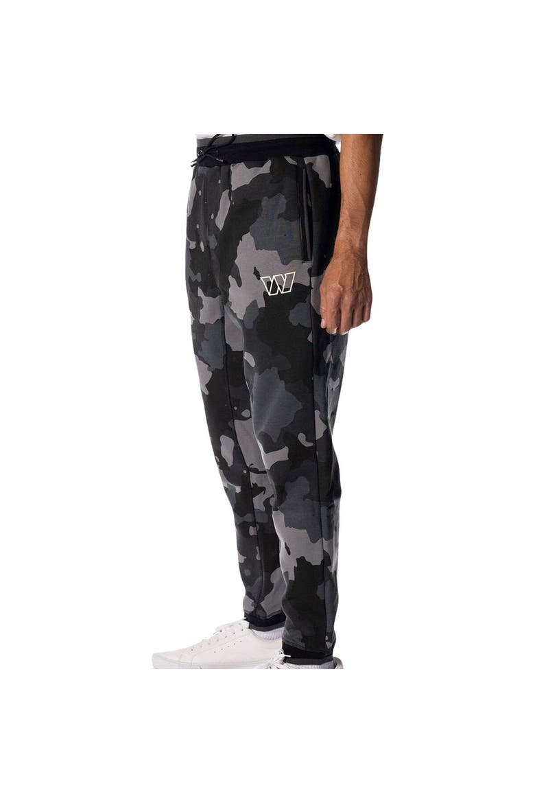 Unisex The Wild Collective Black Washington Commanders Camo Jogger Pants, Alternate, color, Black