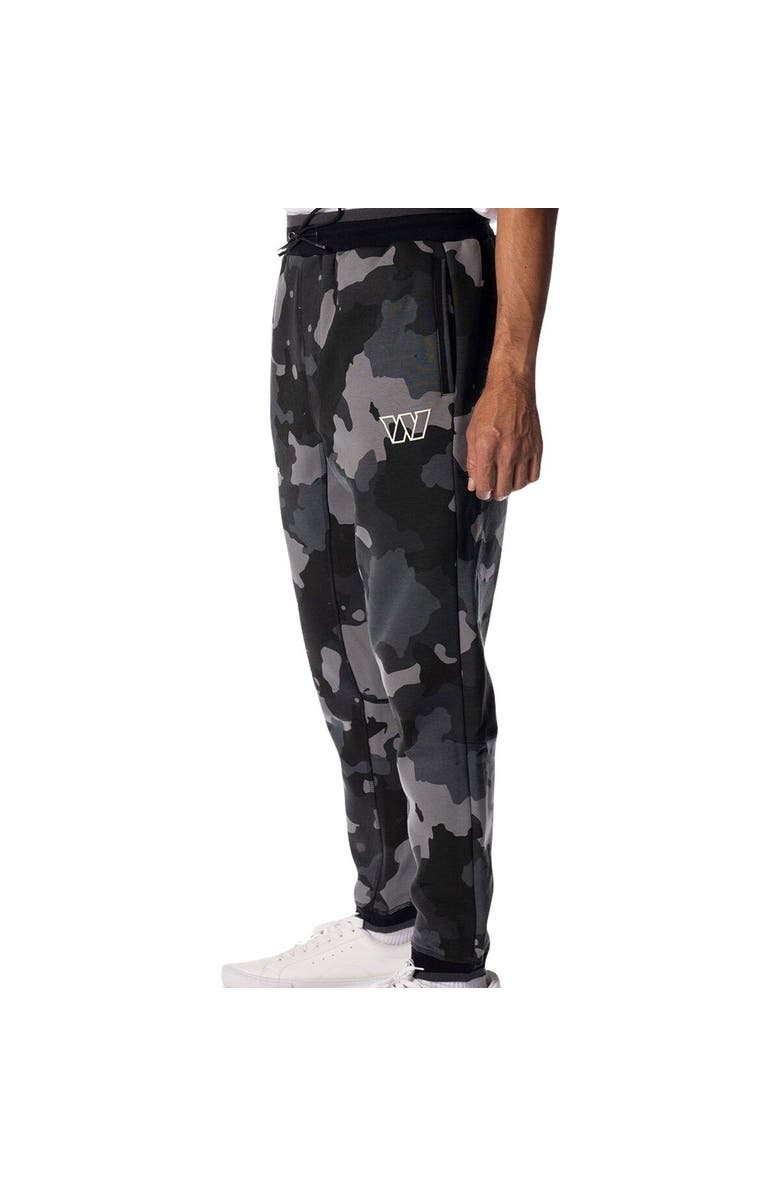THE WILD COLLECTIVE Unisex The Wild Collective Black Washington Commanders Camo Jogger Pants, Alternate, color, Black