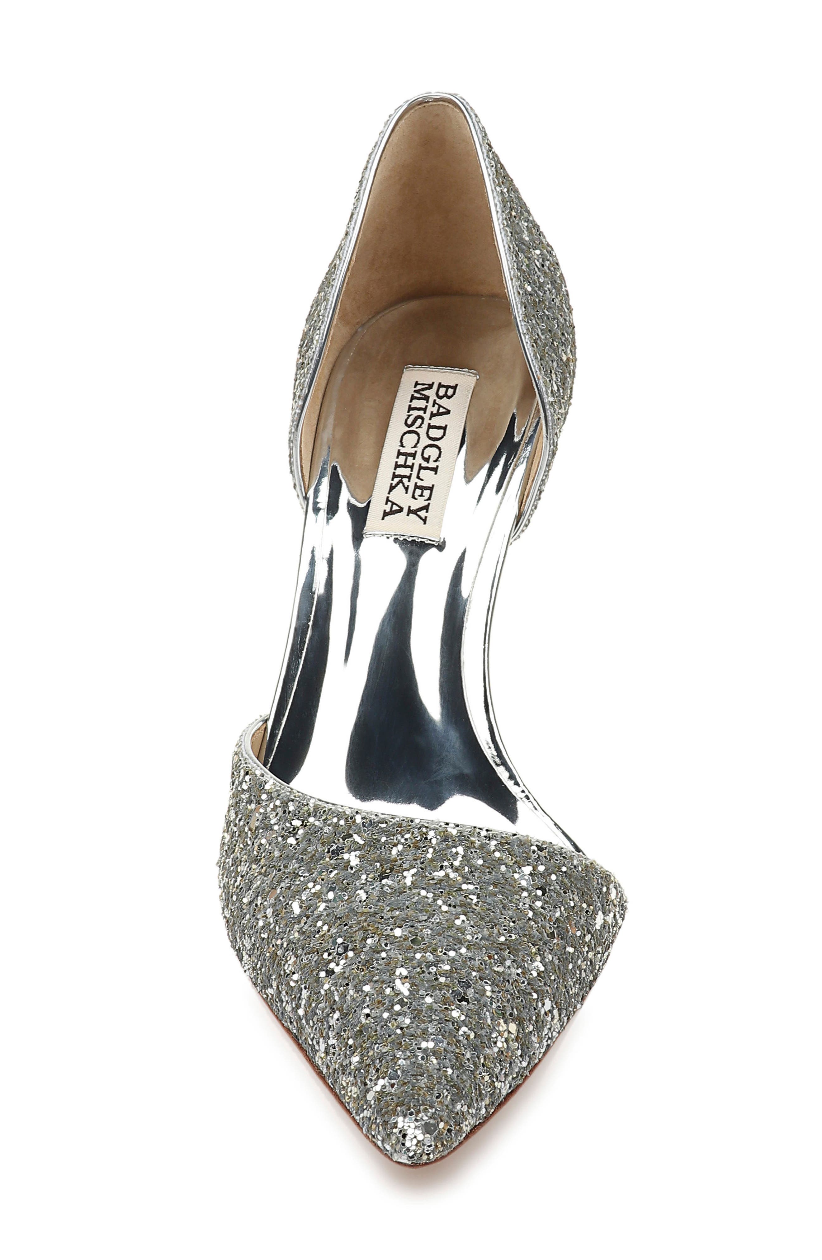 Badgley Mischka Collection Ozara d'Orsay Pointed Toe Pump, Alternate, color, 