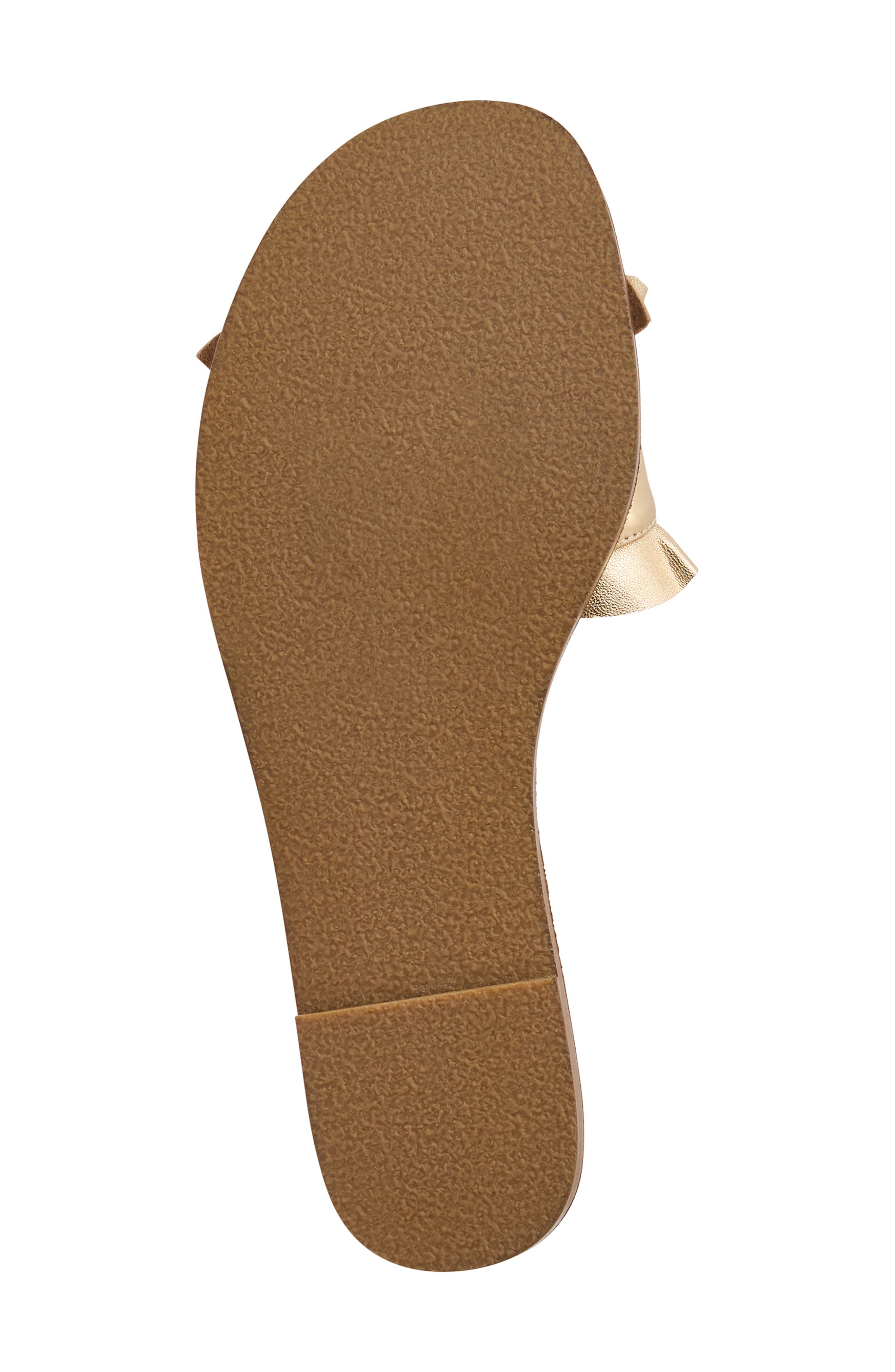 Jack Rogers Rozette Slide Sandal, Alternate, color, Gold