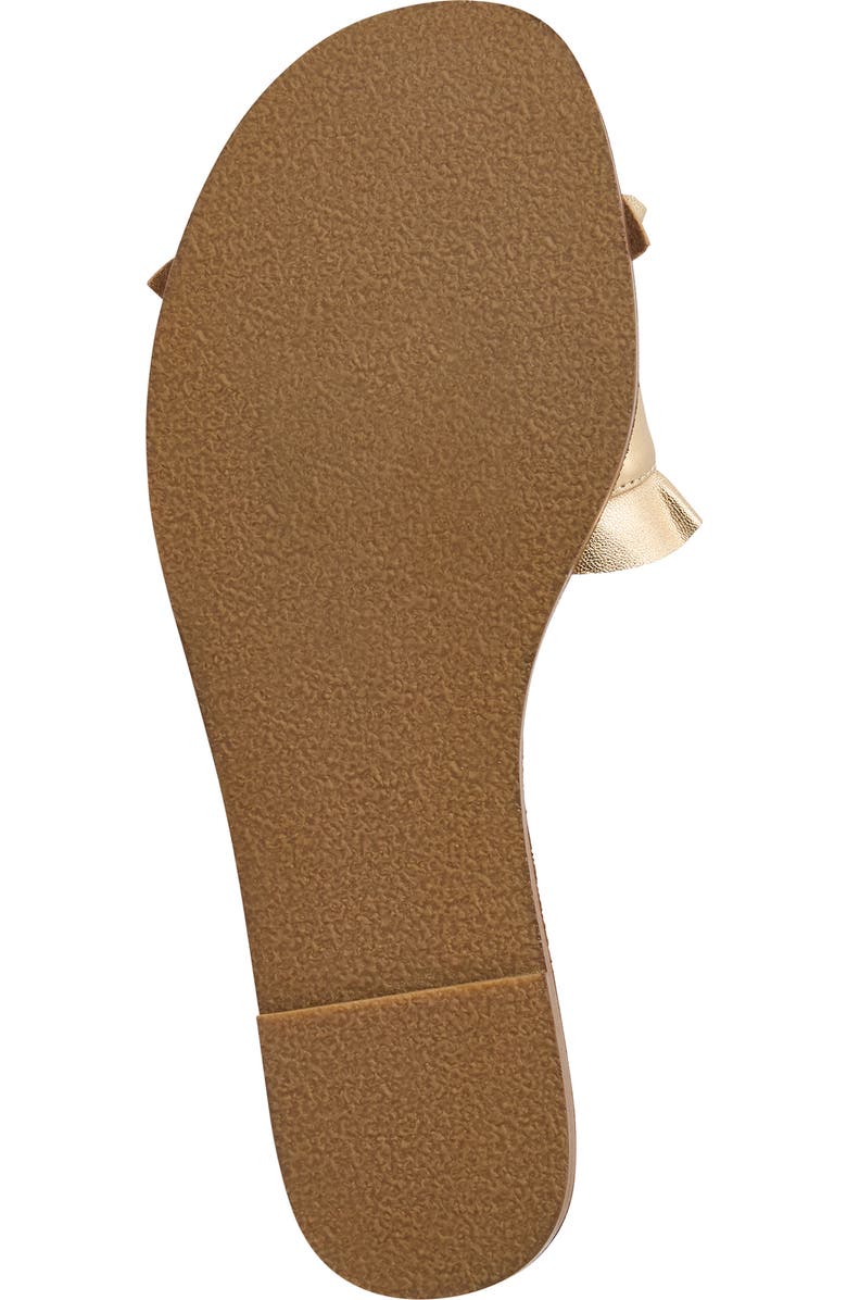 Jack Rogers Rozette Slide Sandal, Alternate, color, Gold