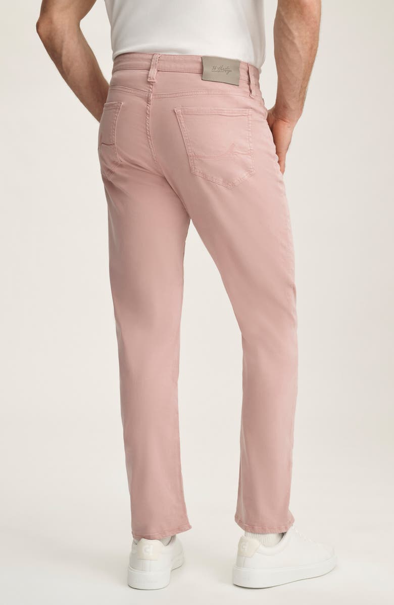 34 Heritage Courage Stretch Twill Straight Leg Pants, Alternate, color, Pink Twill