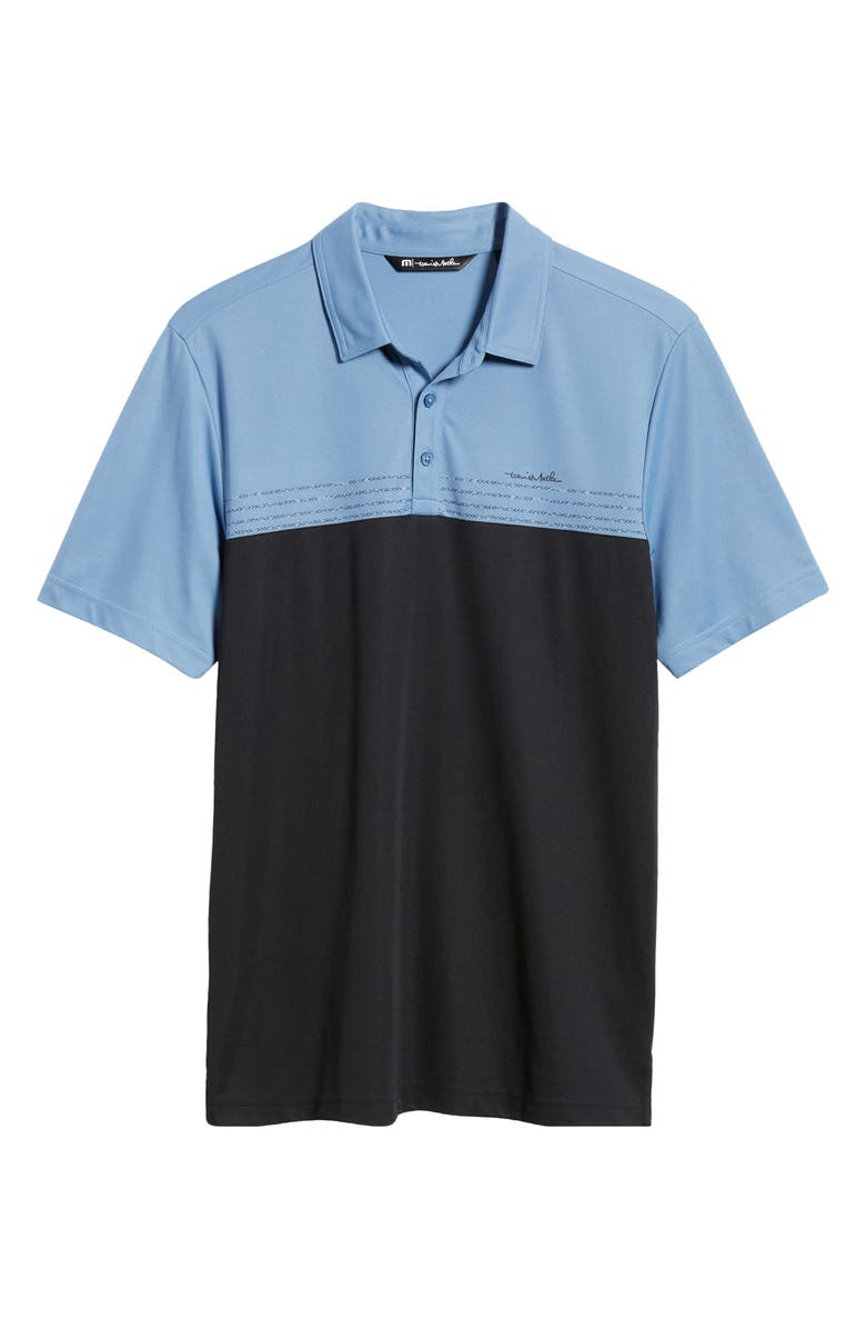 TravisMathew Taxiway Colorblock Piqué Polo, Alternate, color,