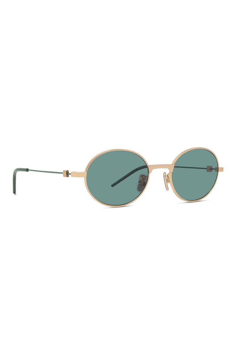 GV Speed 51mm Phantos Sunglasses, Alternate, color, SHINY ENDURA GOLD / GREEN