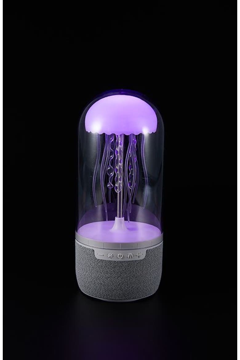 Jelly Fish Mood Lamp Speaker, Alternate, color, None
