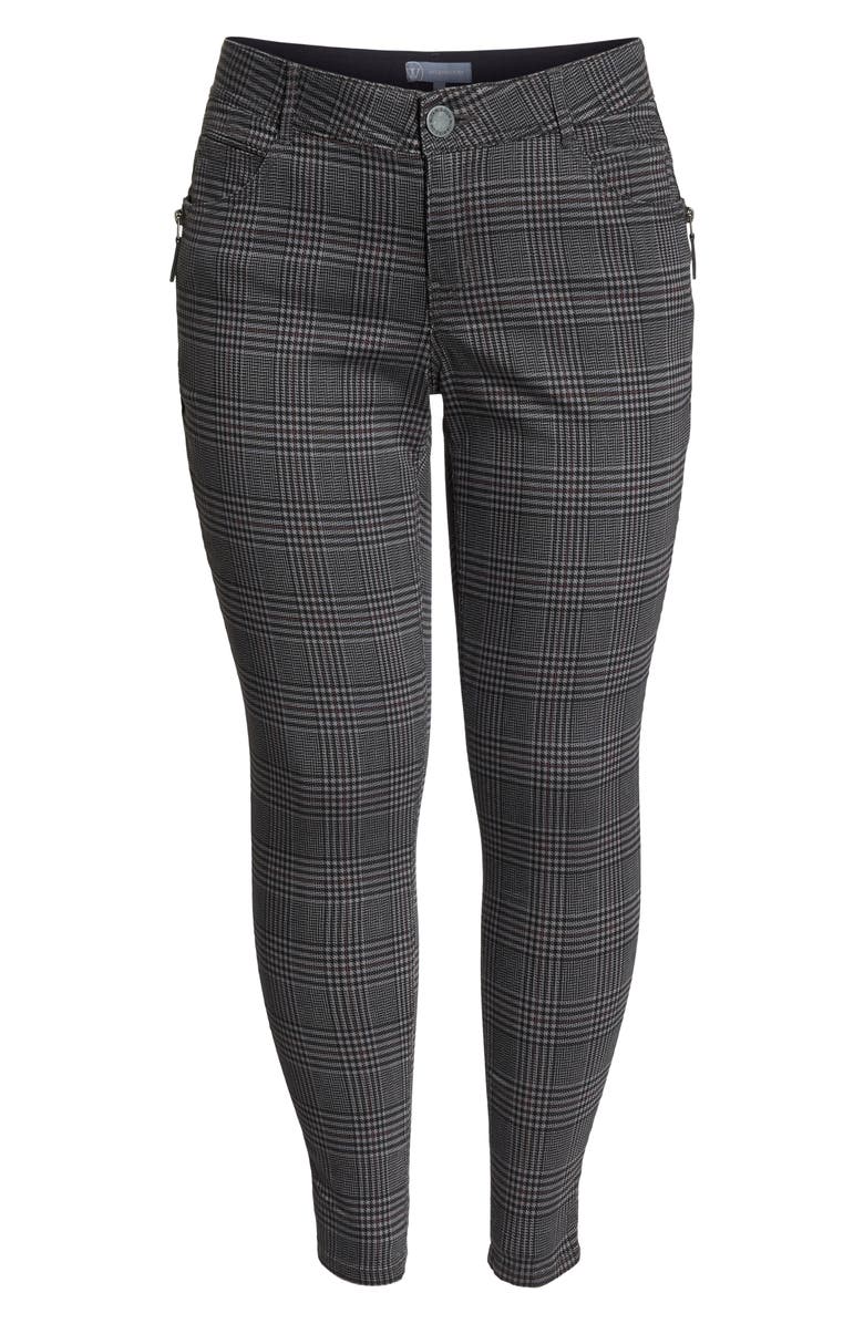 Wit & Wisdom 30/10 Side Zip Ab-Solution Skinny Fit Pants, Alternate, color,