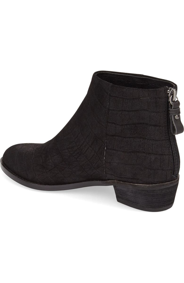 Kelsi Dagger Brooklyn 'Cumberland' Croc Embossed Bootie, Alternate, color,