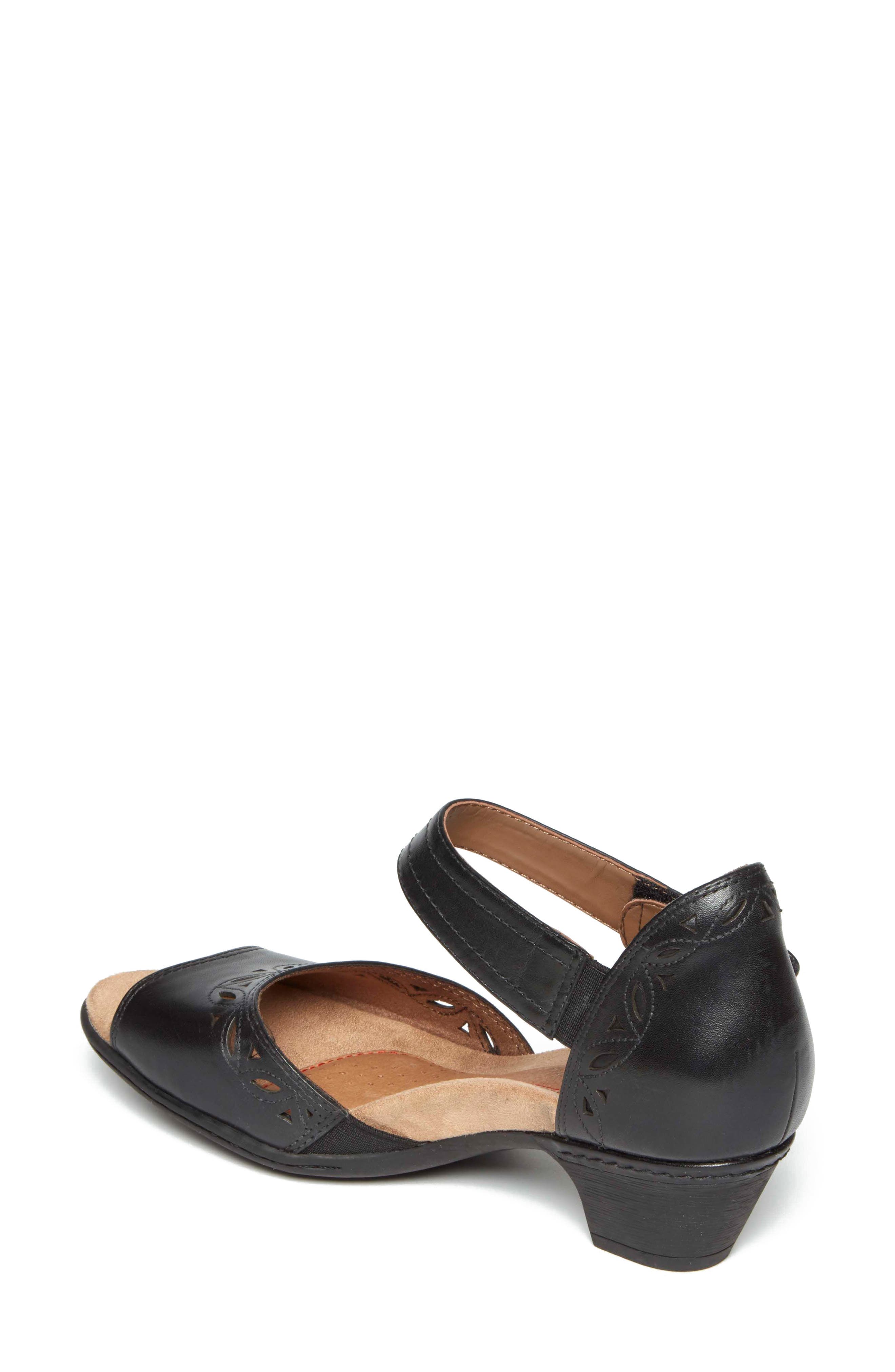 Rockport Cobb Hill Abbott Perforated Sandal, Alternate, color, 