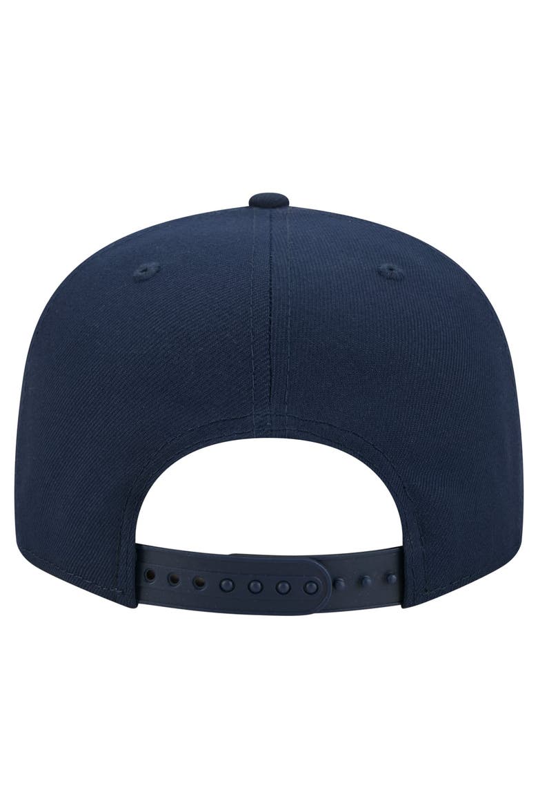 Men's New Era  College Navy Seattle Seahawks Core Team Script 9FIFTY Snapback Hat, Alternate, color, College Navy