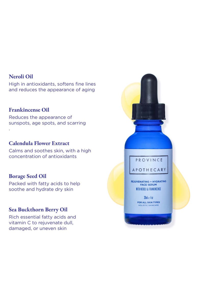 Province Apothecary Rejuvenating & Hydrating Face Serum, Alternate, color, 