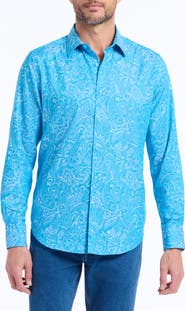 Robert Graham Hudson Floral Print Button-Up Shirt