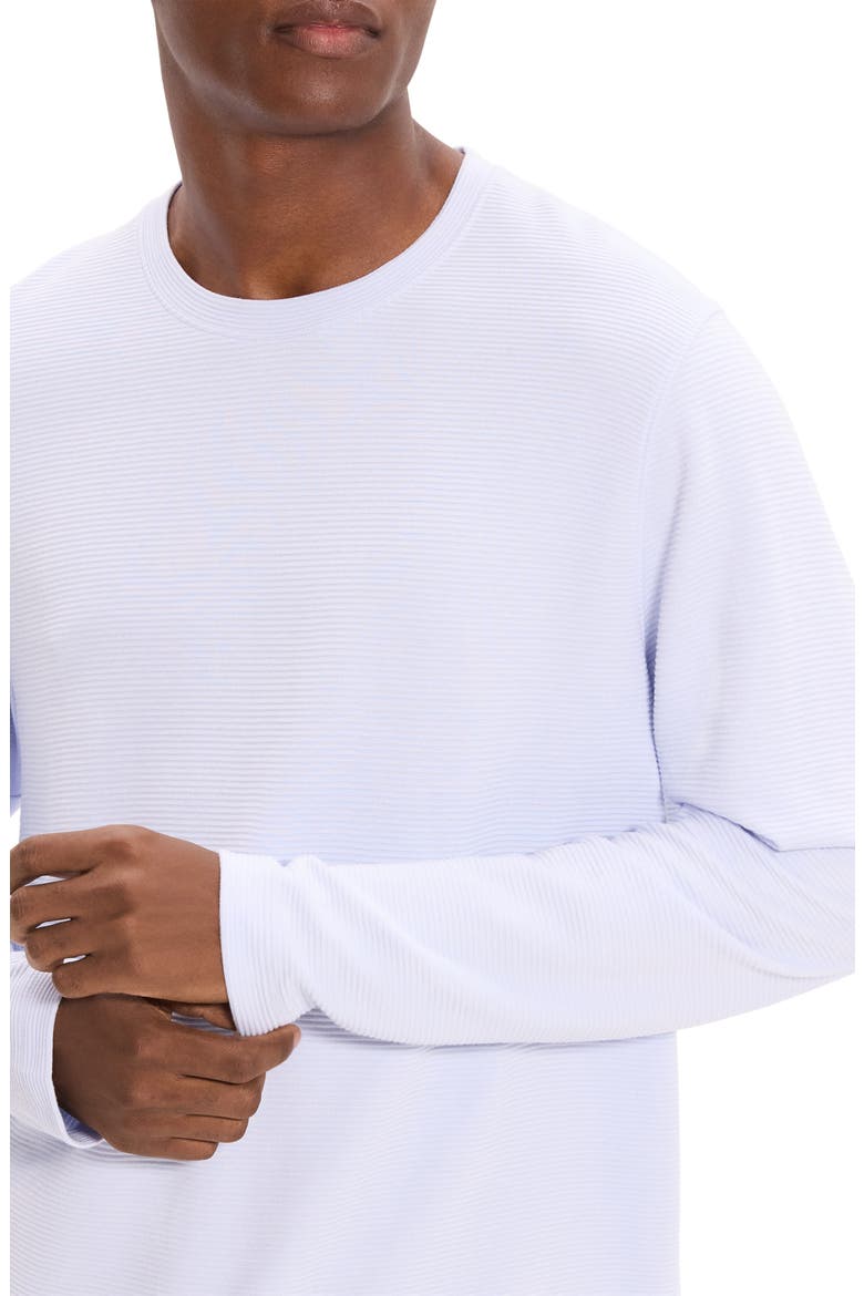 Delroy Textured Long Sleeve T-Shirt, Alternate, color, OLYMPIC