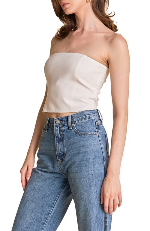 ENDLESS ROSE ENDLESS ROSE STRAPLESS LINEN TOP