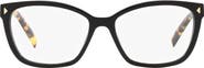 Prada 53mm Rectangular Optical Glasses
