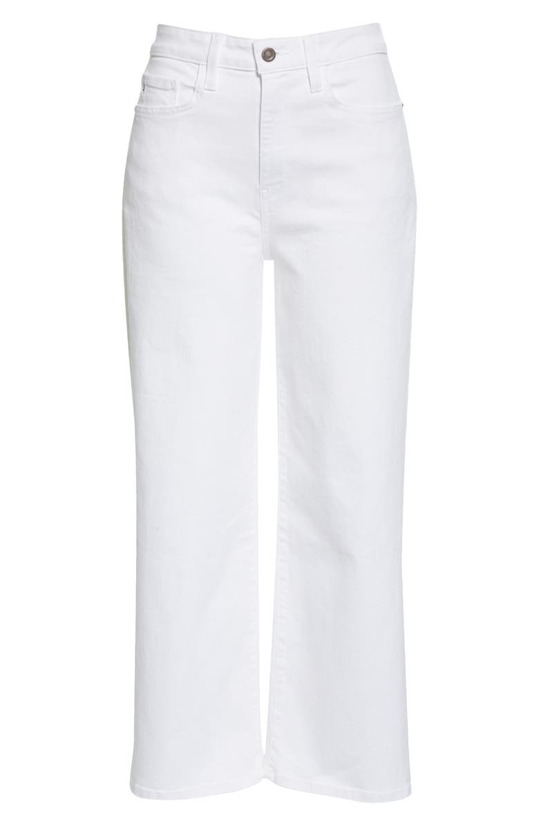 Lafayette 148 New York Wyckoff Wide Leg KindCotton Jeans, Alternate, color,