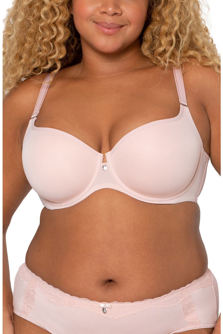 Tulip Smooth Convertible Underwire Push-Up Bra, Main, color, BLUSHING ROSE
