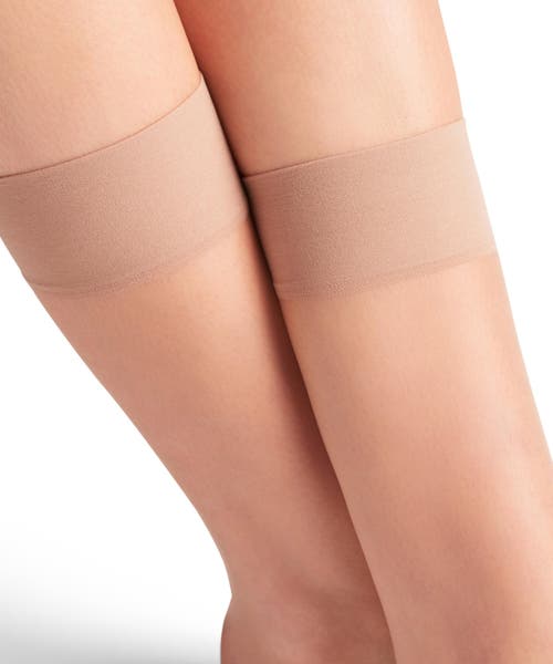 Falke Shelina 12 Denier Ultra Sheer Dress Socks In Animal Print