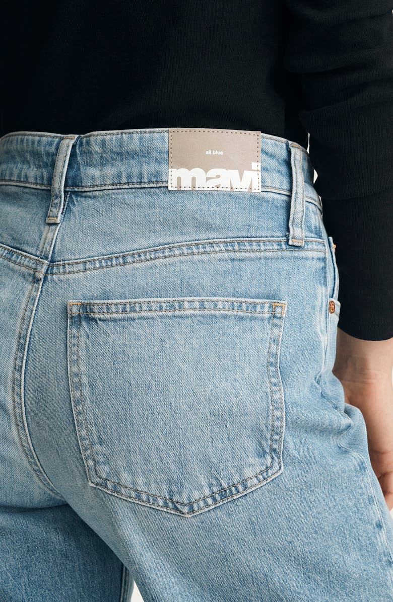 Mavi Jeans Florida High Waist Wide Leg Jeans, Alternate, color, 