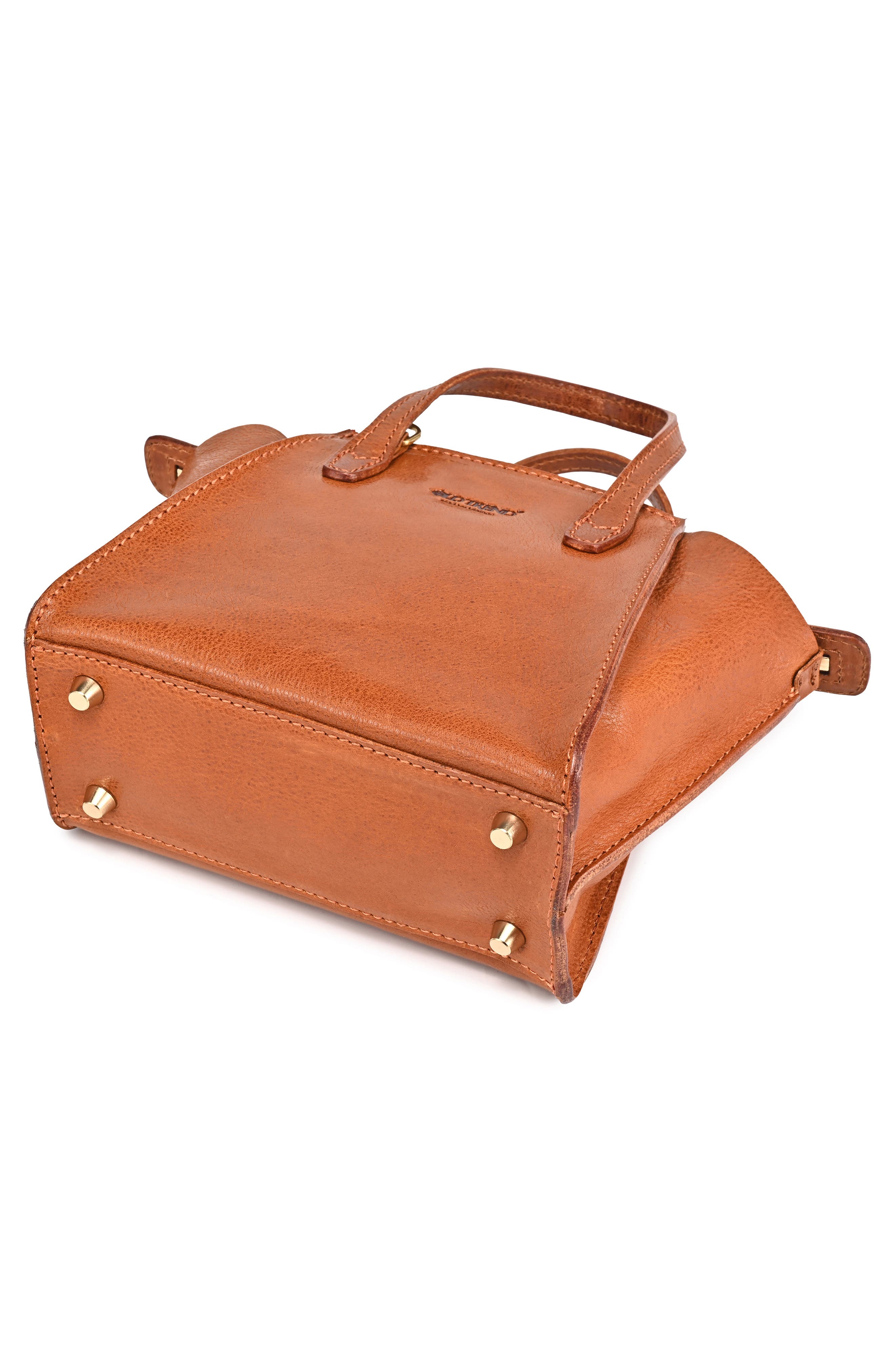 Iris Mini Tote Bag, Alternate, color, CARAMEL