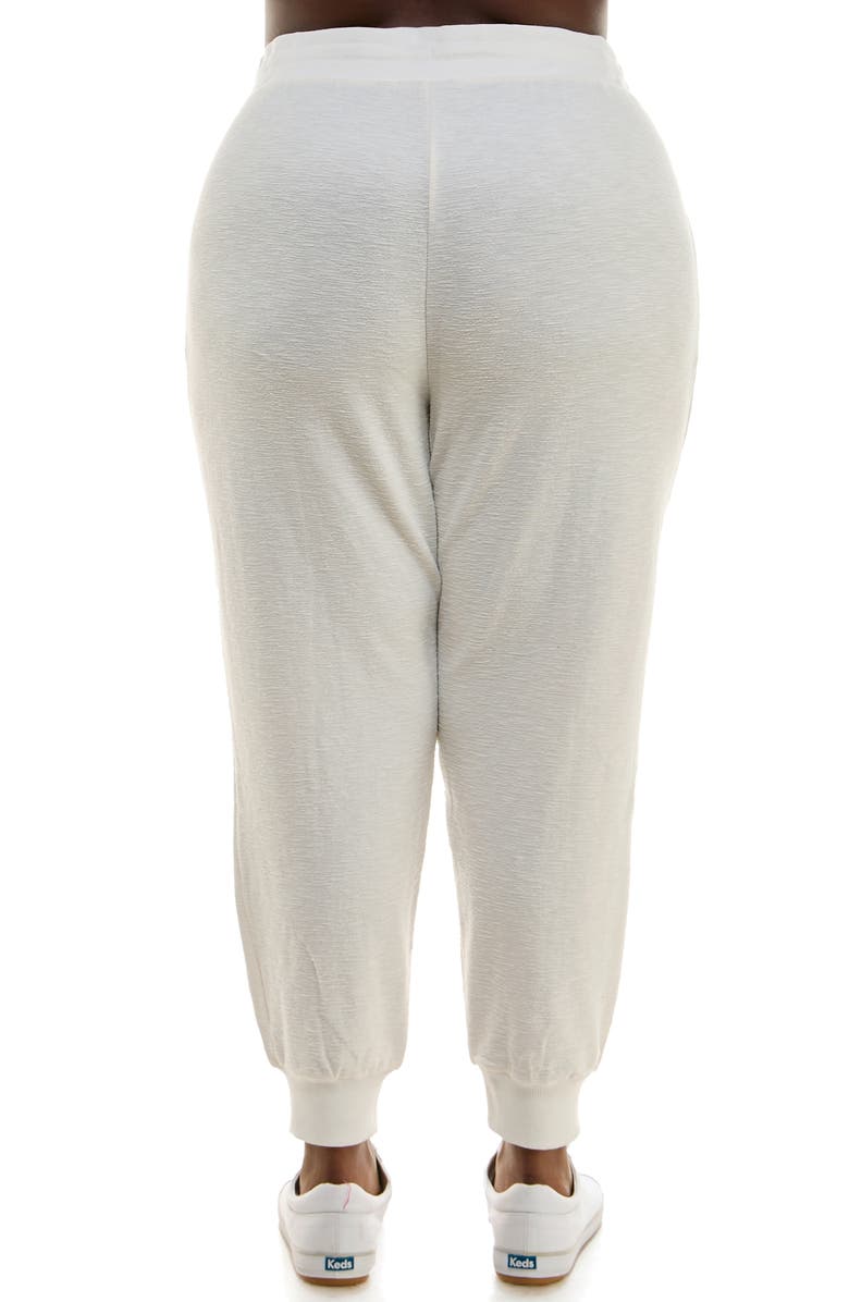 Nina Leonard Novelty Joggers, Alternate, color, Ivory