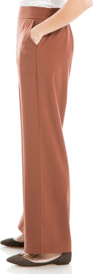Twill Easy Wide Leg Trouser