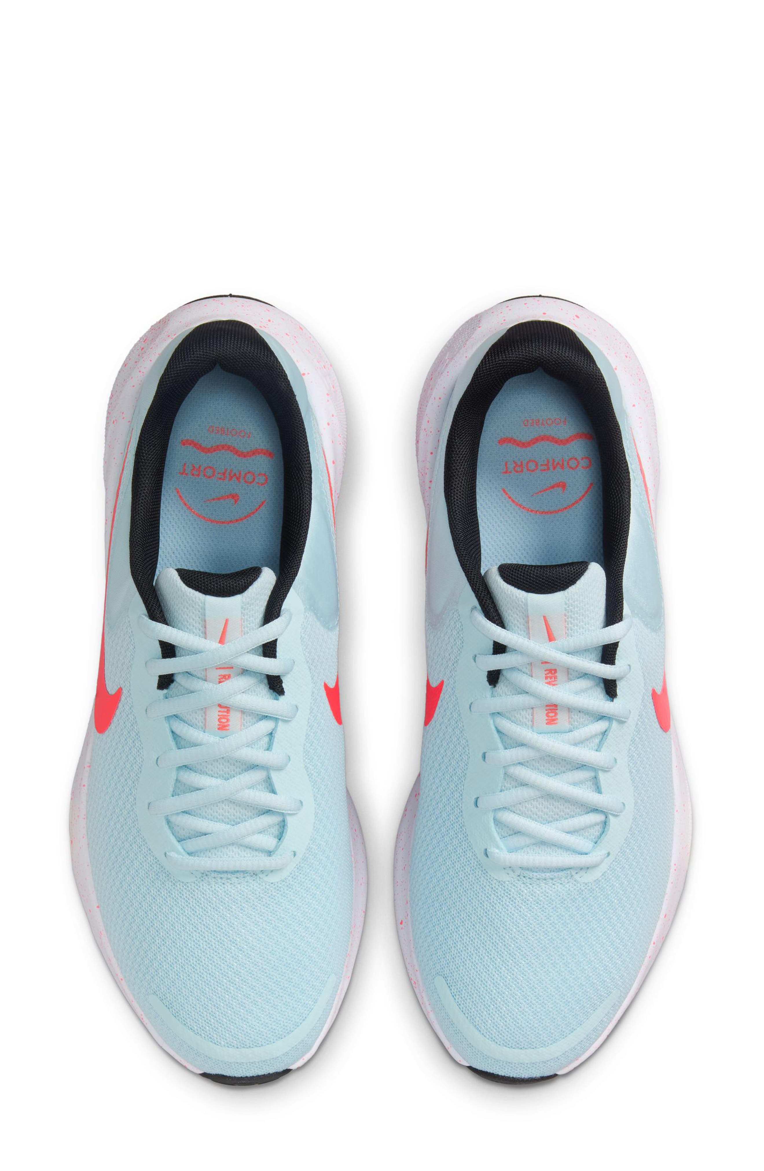 Nike Revolution 7 Running Shoe, Alternate, color, Glacier Blue/ Crimson/ Black