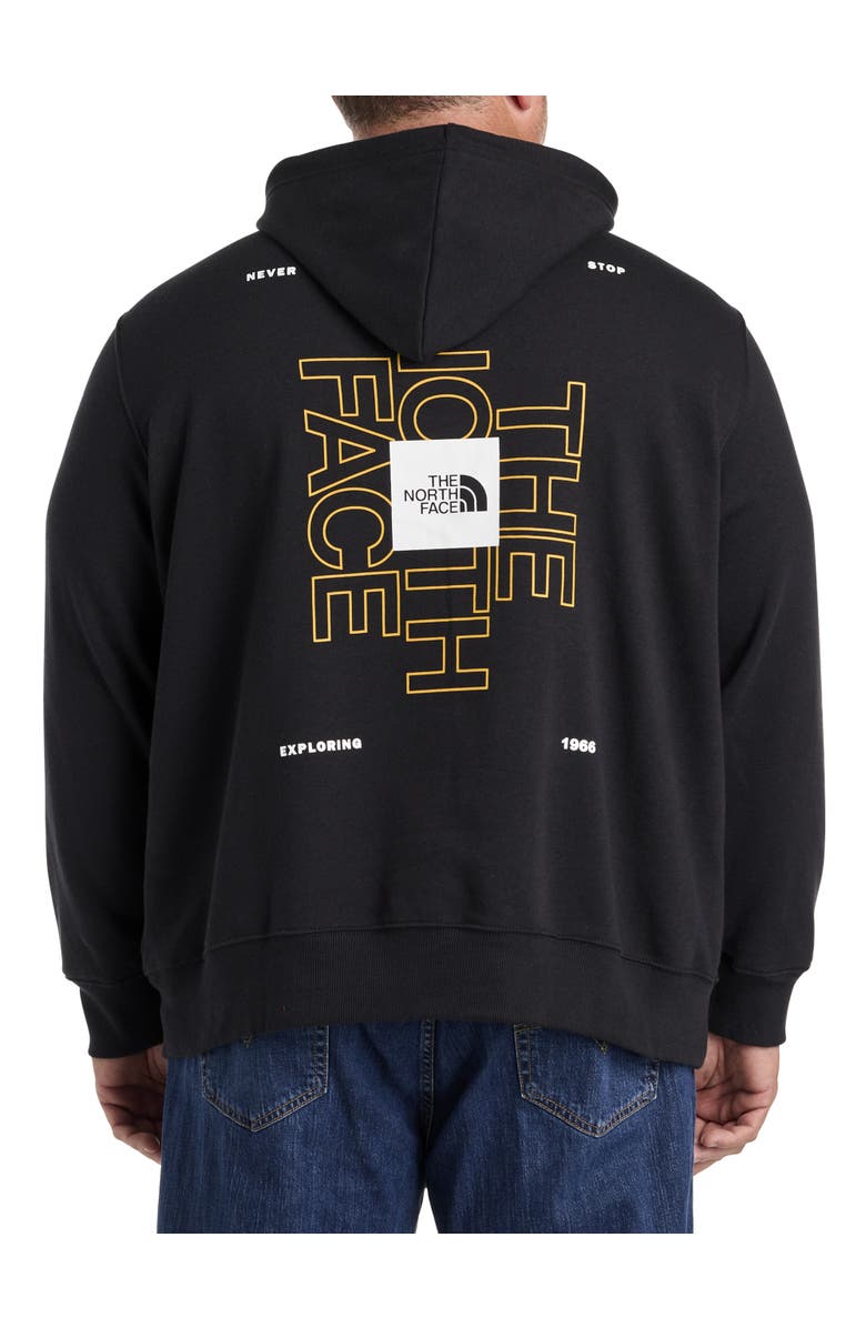 The North Face Big & Tall Brand Proud Hoodie, Alternate, color, 