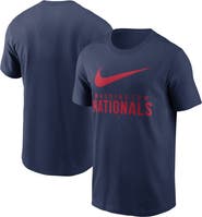 Nike Men's Nike Navy Washington Nationals Swoosh T-Shirt