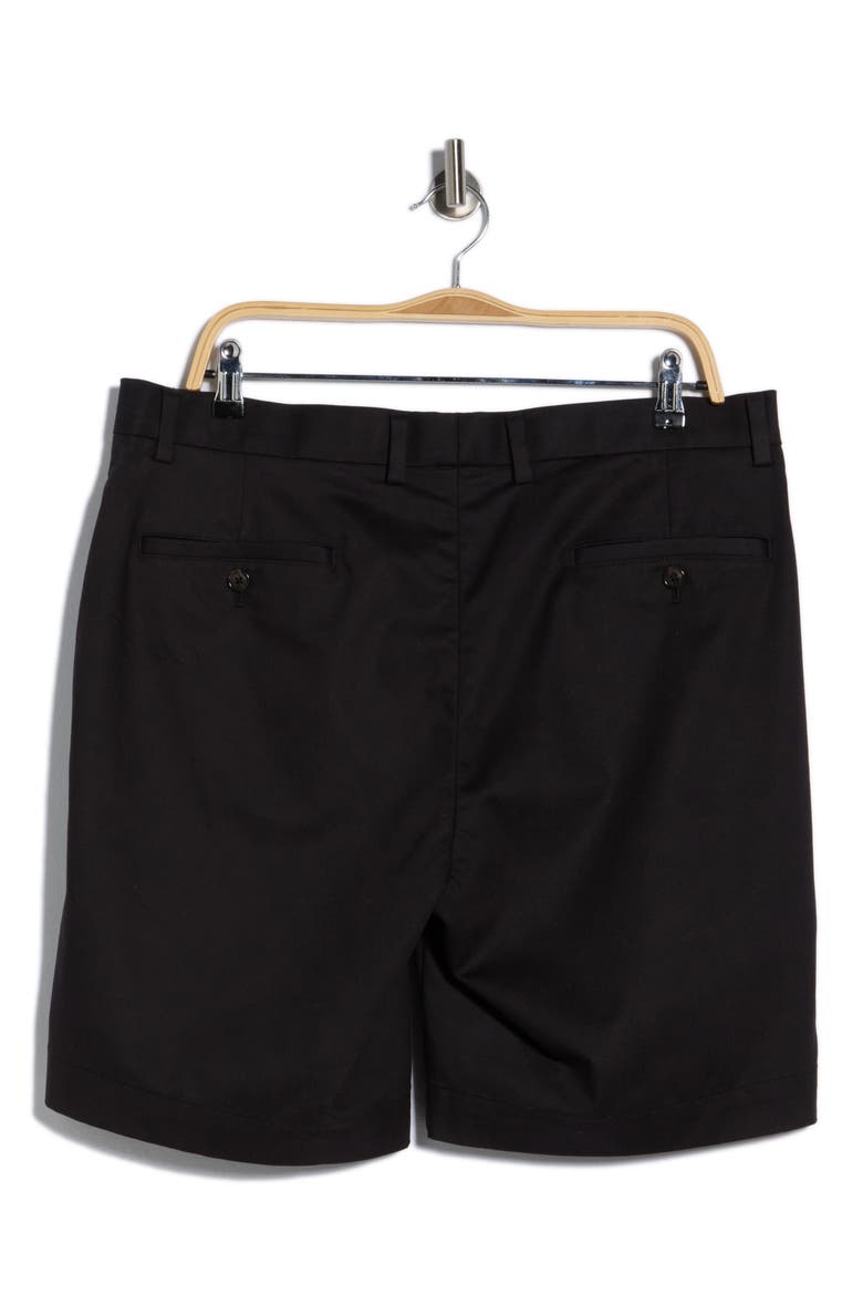 Plain Shorts, Alternate, color, BLACK
