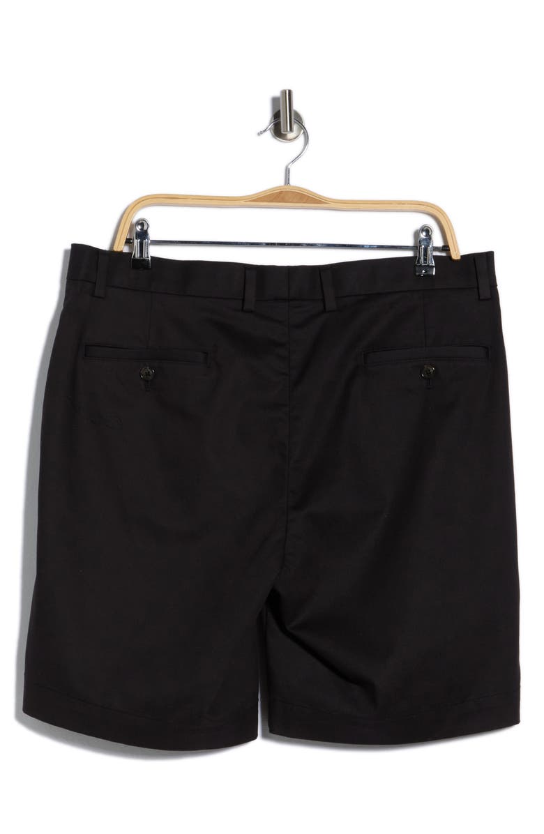 Brooks Brothers Plain Shorts, Alternate, color, Black