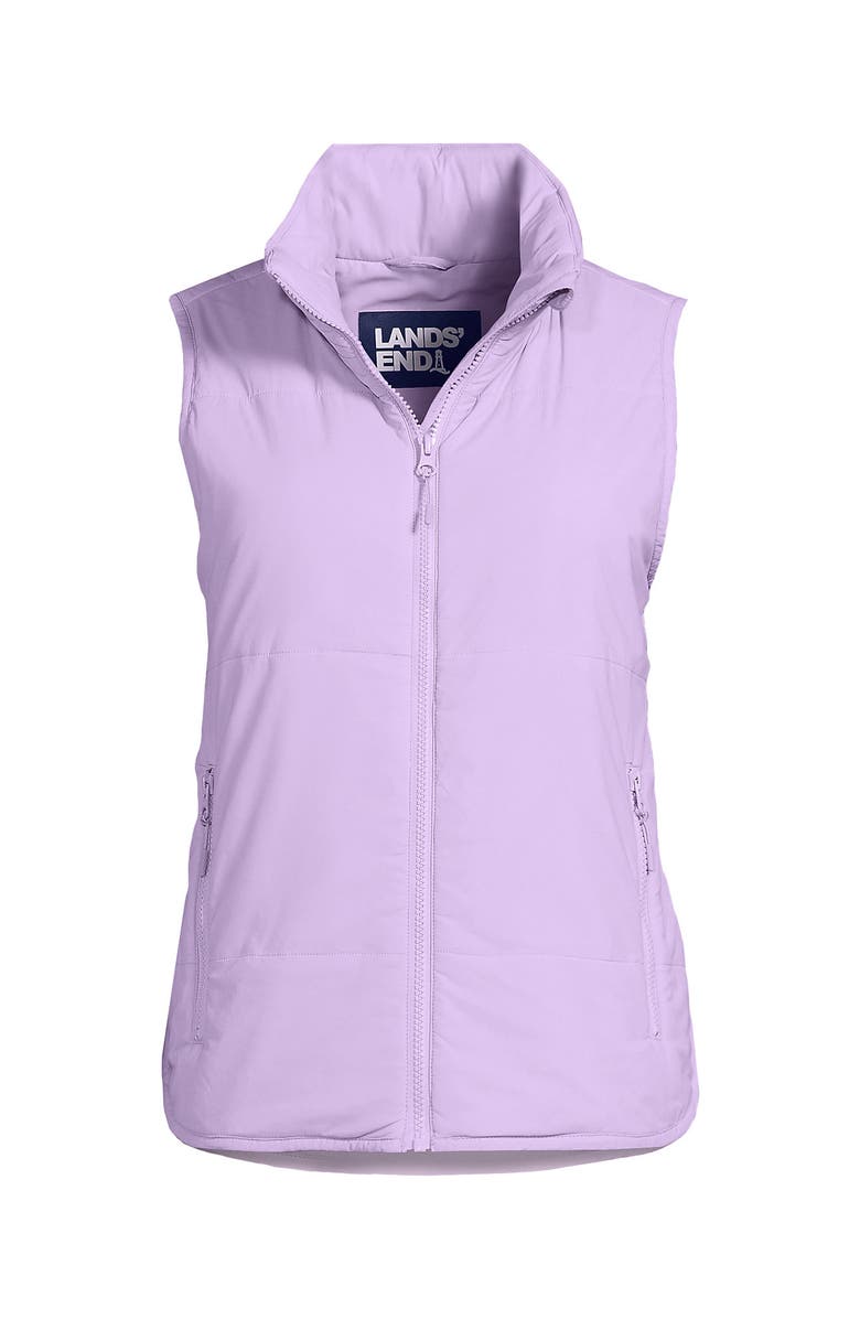 Lands' End WanderFree Insulated Vest, Alternate, color, Lilac Petal