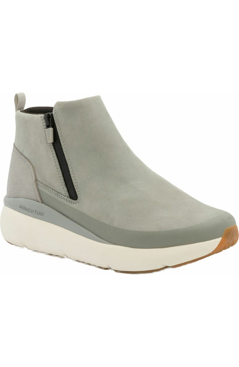 ABEO MXV Shift Zip Bootie, Main, color, Grey Nubuck - Regular