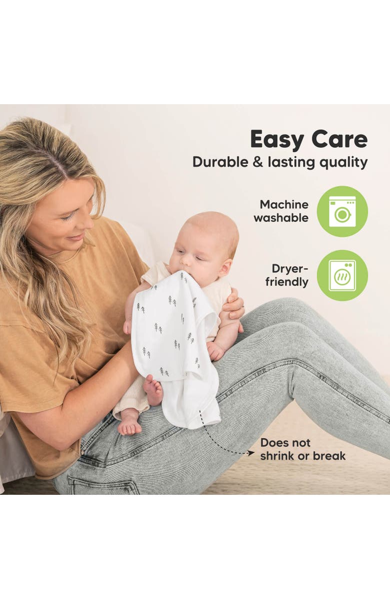 KeaBabies Softe Muslin Baby Burp Cloth, Alternate, color,