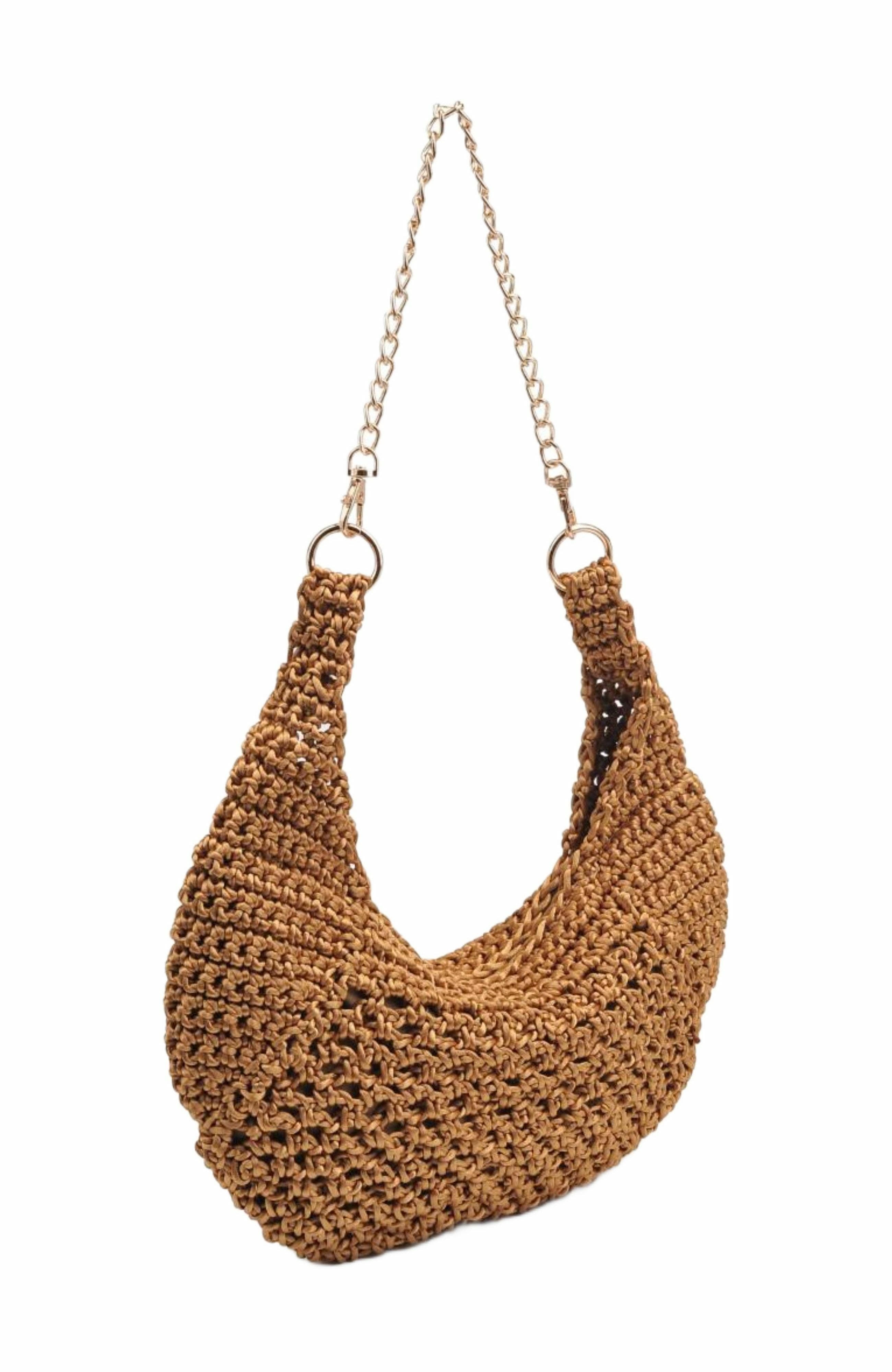 Chic Soraya Vegan Leather Shoulder Bag for Effortless Style, Alternate, color, Natural