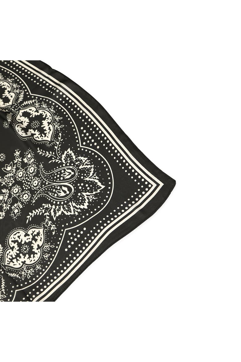 Love Not War Fashion Scarf, Main, color, Black