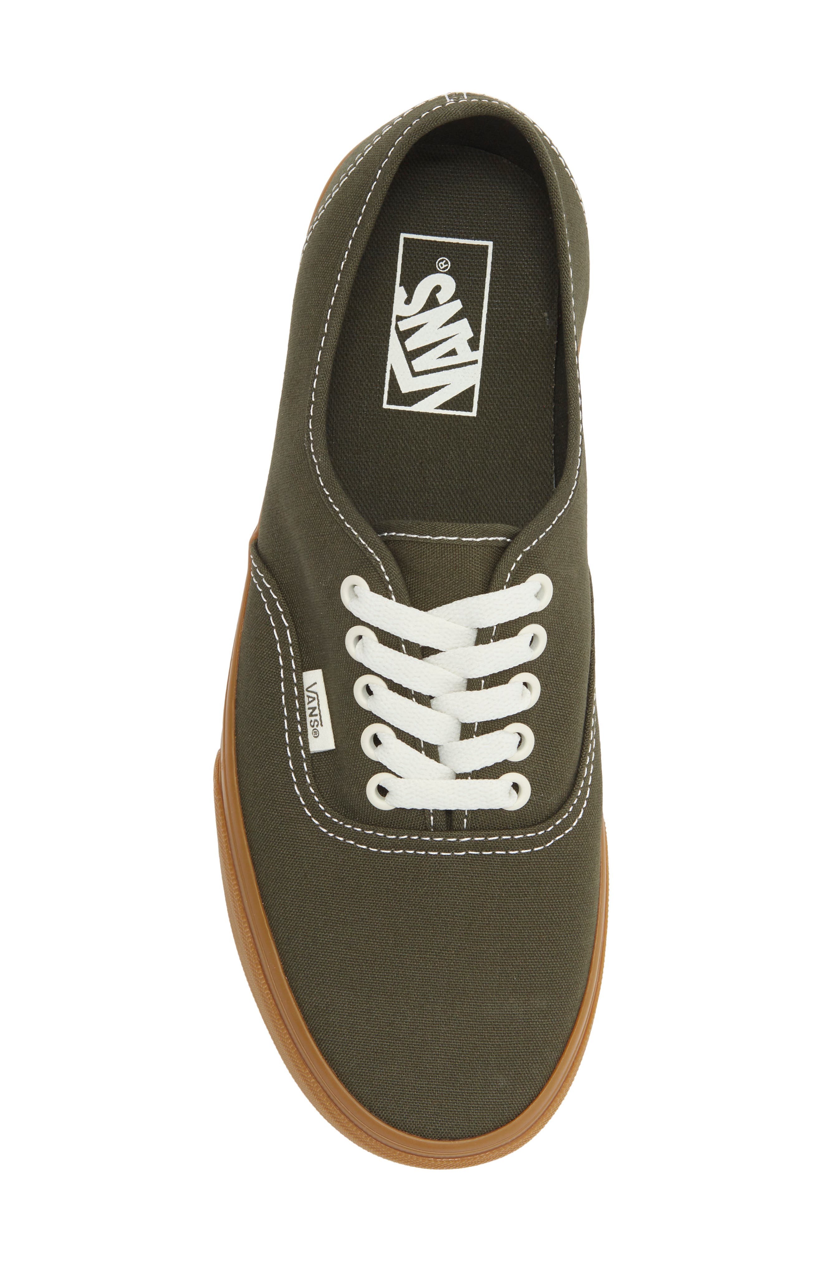 Vans Authentic Sneaker, Alternate, color, Gum Obsidian Fern