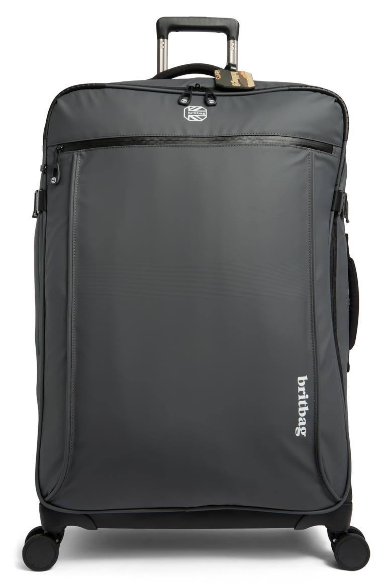 Penistone 29 Inch Softside Checked Suitcase, Main, color, CHARCOAL