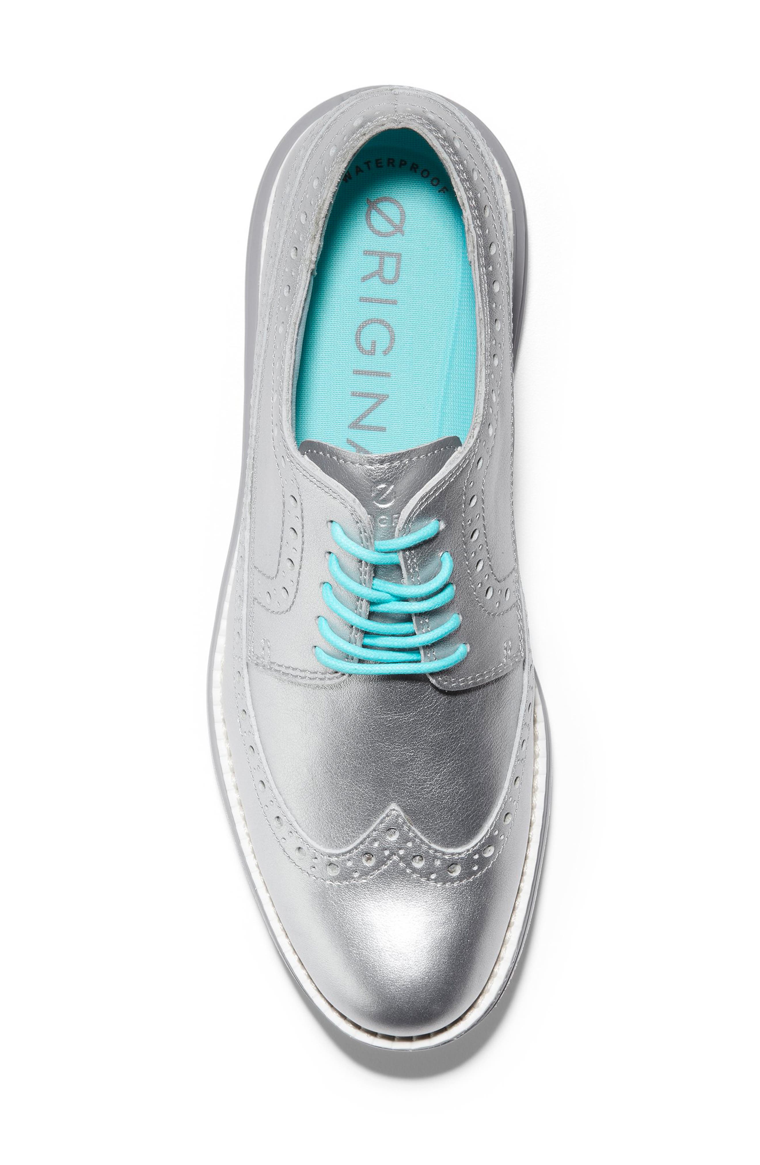 Cole Haan OriginalGrand Waterproof Wingtip Golf Derby, Alternate, color, 