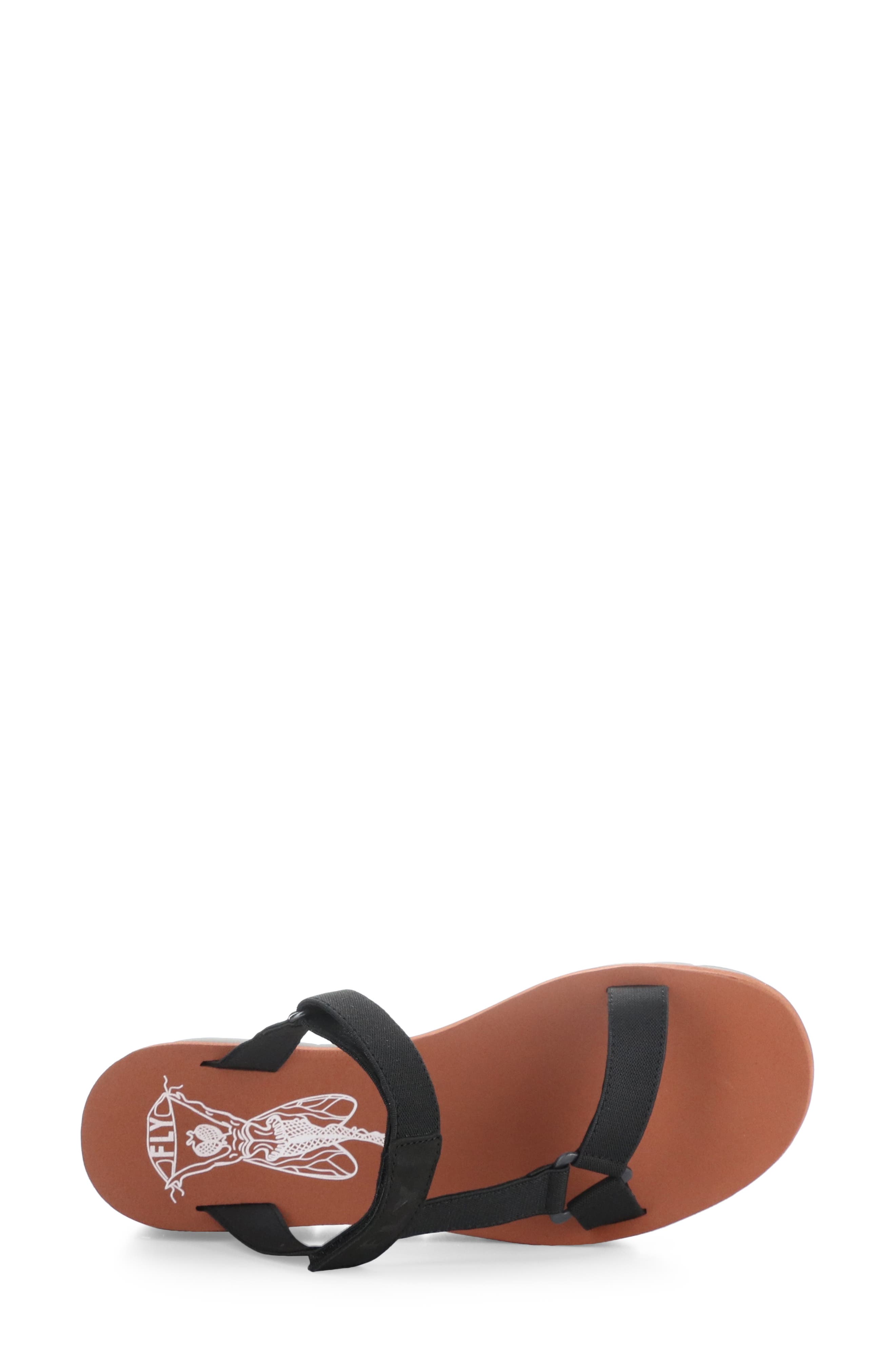 Fly London Yaka Platform Wedge Sandal, Alternate, color, 