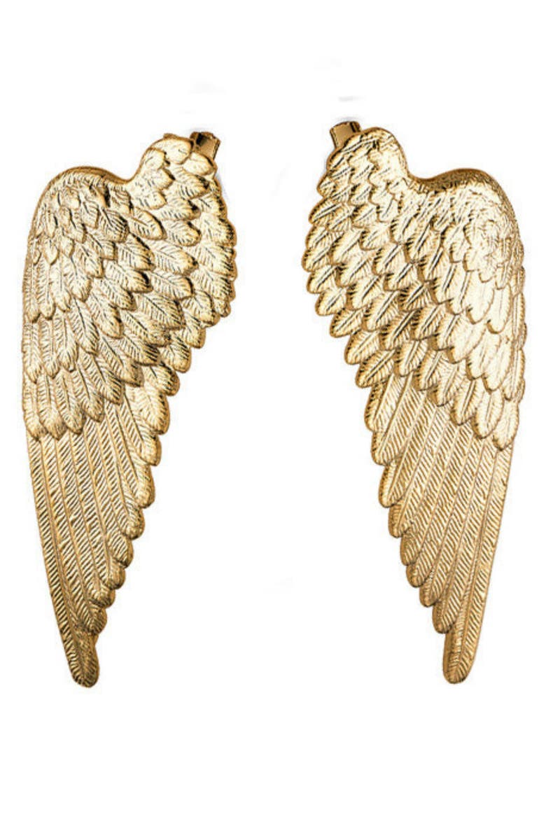 Genevieve Clip Set, Main, color, Gold