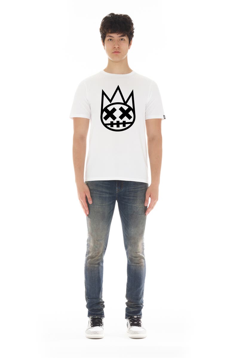 Cult of Individuality Shimuchan Cotton Graphic T-Shirt, Alternate, color, White