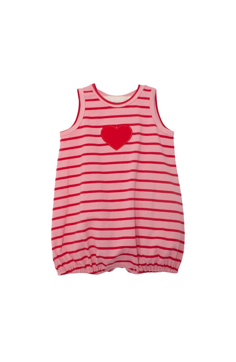 Mabel + Honey Sugar Sweet Sleeveless Romper, Main, color, Red