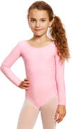 Leveret Girls Long Sleeve Leotard