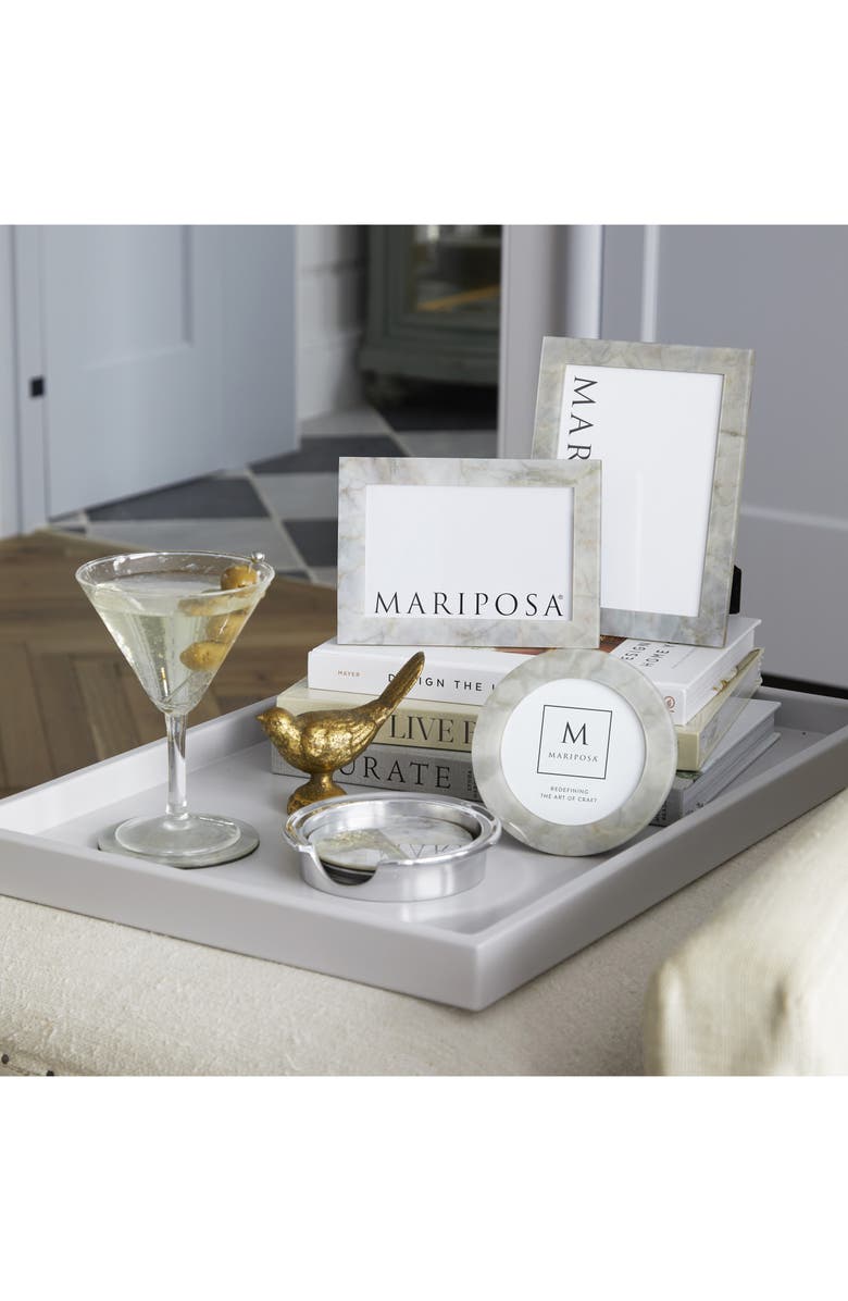 Mariposa Marble Acrylic Picture Frame, Alternate, color, 